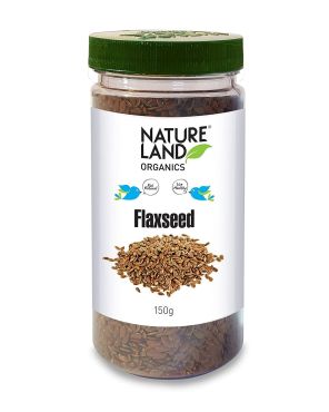 Natureland Flaxseed Raw, 150 Gm 